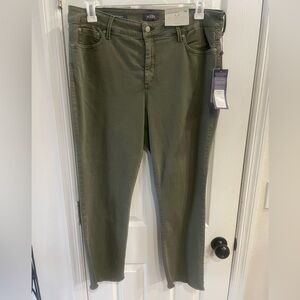 NYDJ Slim Ankle Jeans - Size: 16 - Color: Topiary - NWT